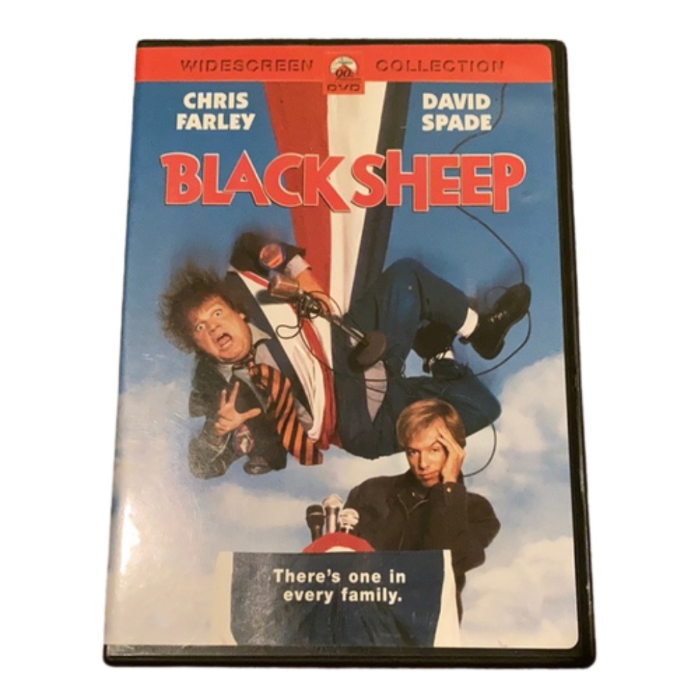 DVD Black Sheep 1996 film movie blacksheep Chris Farley David Spade